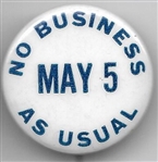Vietnam War May 5 No Business as Usual