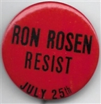 Ron Rosen Vietnam War Resist