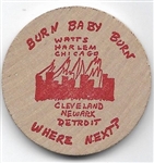 Black Power Wooden Nickle