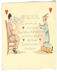 Suffrage Valentine Postcard