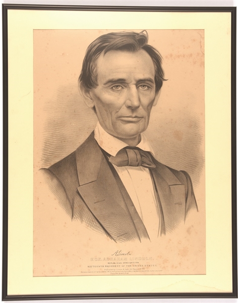 Abraham Lincoln Currier and Ives