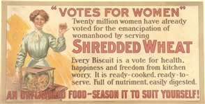 Votes for Women Shredded Wheat