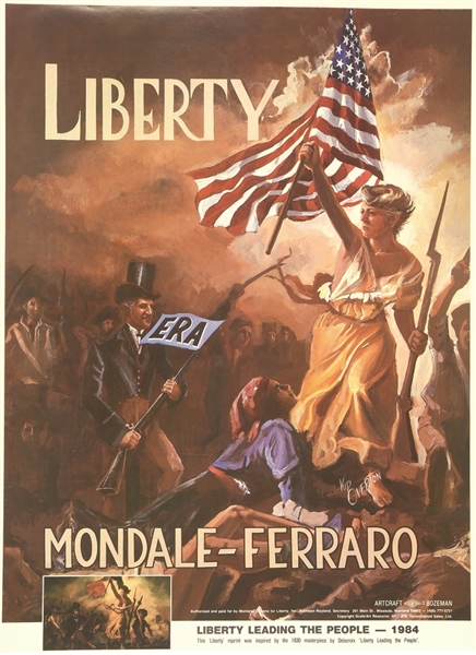 Mondale and Ferraro Liberty Leading the People