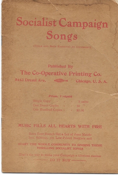 Socialist Campaign Songs