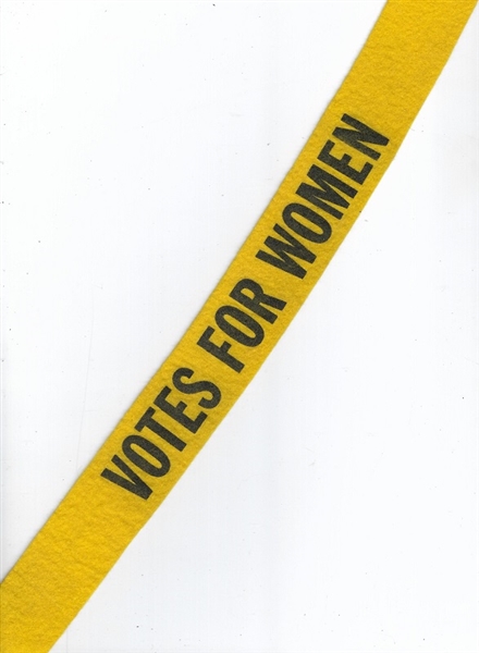 Votes for Women Sash