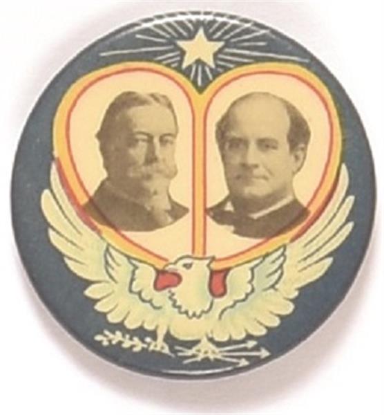 Taft, Bryan Eagle and Star Celluloid