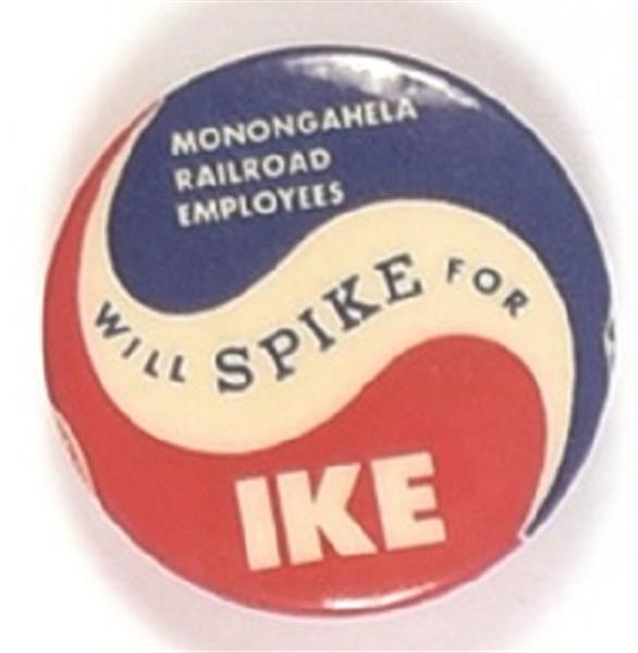 Railroad Employees Will Spike for Ike