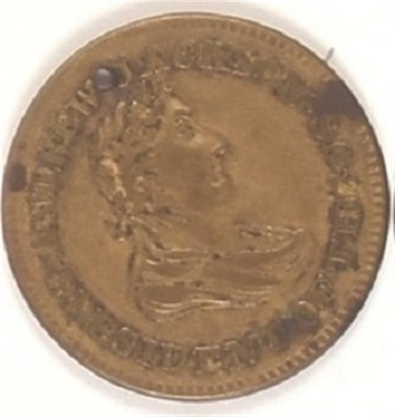Jackson 1832 Re-Elected Medal