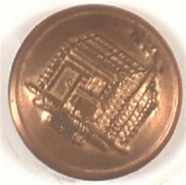 Harrison Log Cabin Clothing Button