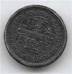 Jackson Small 1833 Inaugural Token