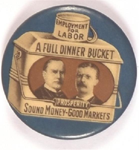 McKinley, TR Blue Dinner Pail