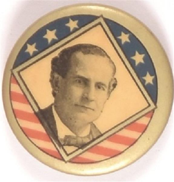 William Jennings Bryan Diamond Celluloid