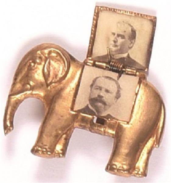 McKinley, Hobart Mechanical Elephant Pin