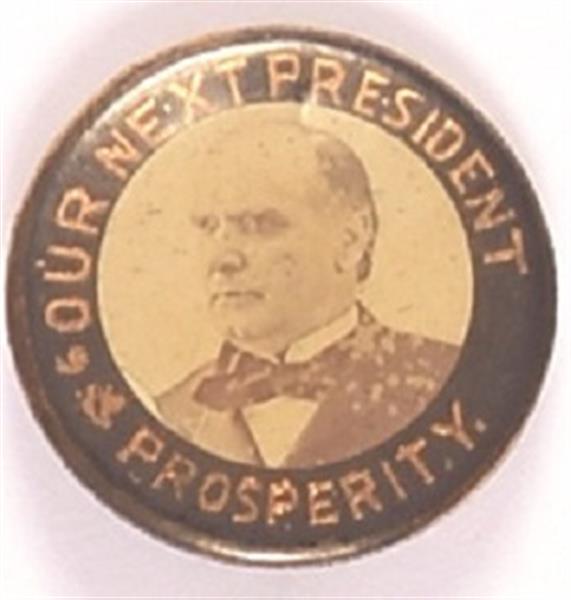 McKinley Our Next President Stickpin
