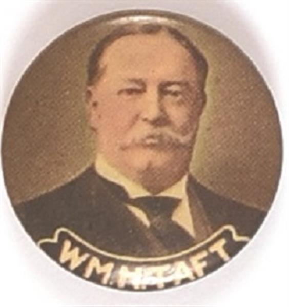 William Howard Taft Multicolor Celluloid