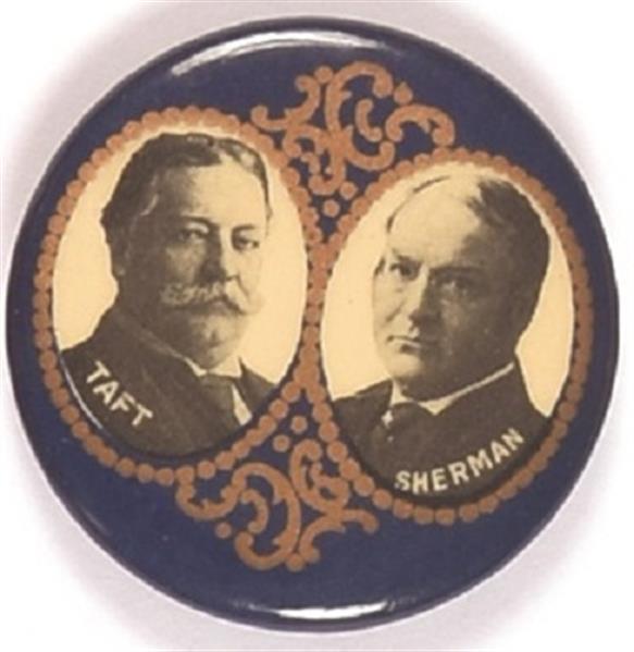 Taft, Sherman Gold Filigree Jugate