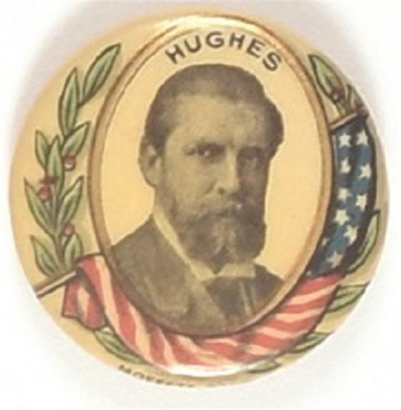Hughes Flag and Laurel Pin
