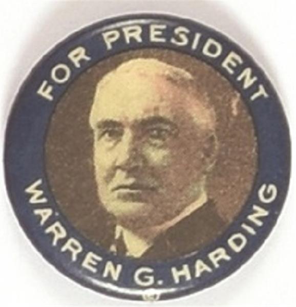 Harding Blue Border Celluloid