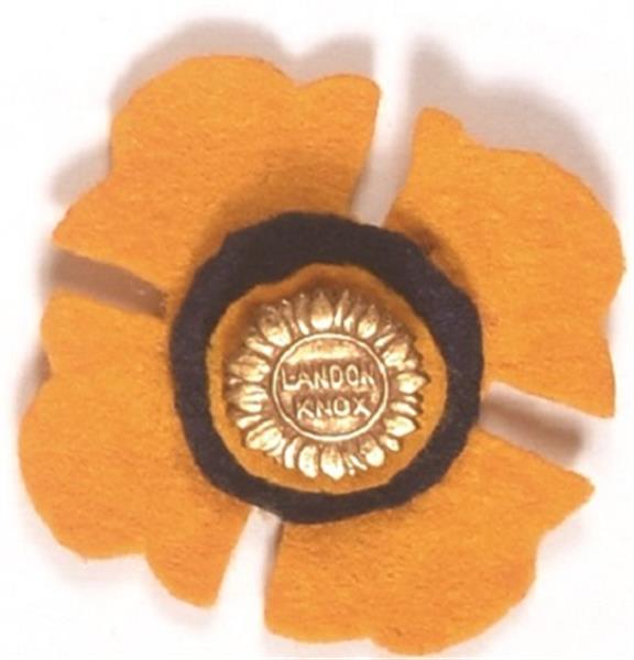 Landon Metal Pin and Sunflower