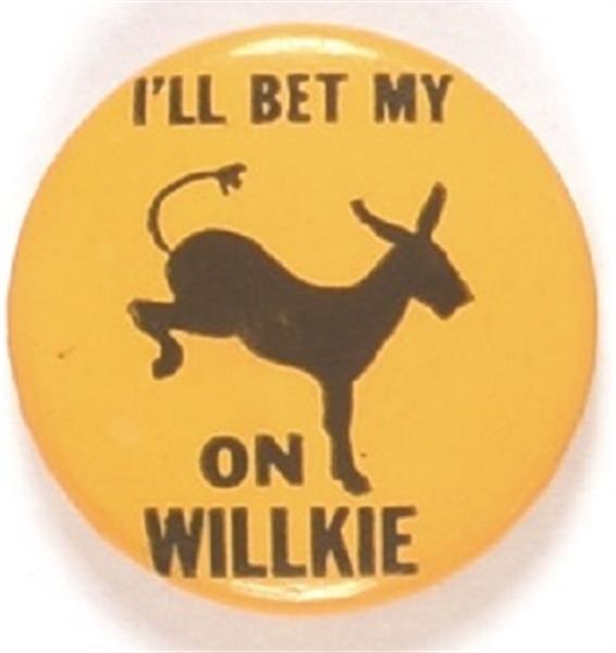 Bet My Ass on Willkie, Yellow Version