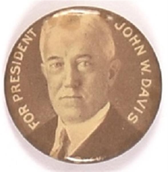 Davis Scarce Brown and White Celluloid