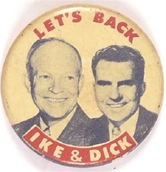Lets Back Ike and Dick