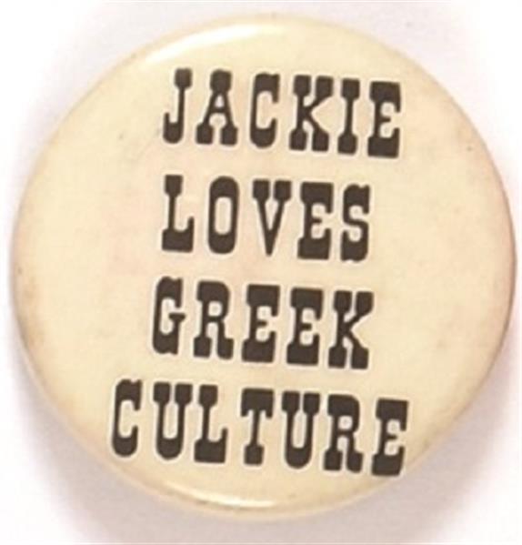 Jackie Loves Greek Culture