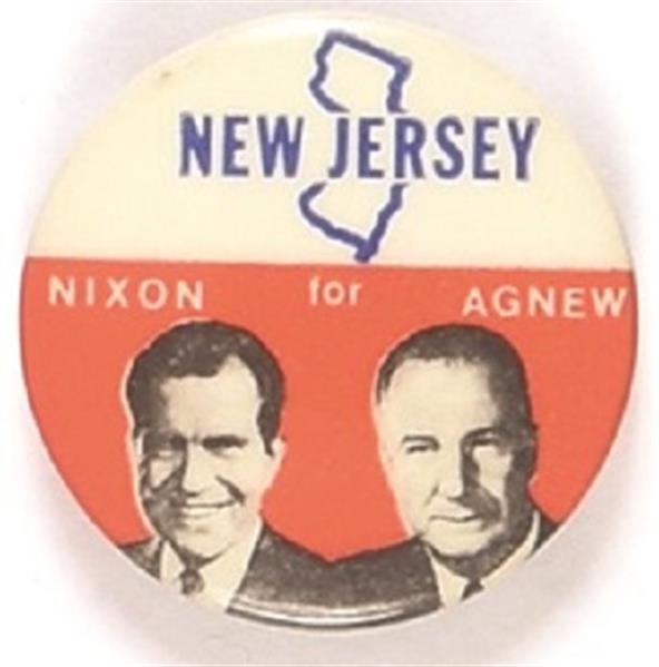 Nixon, Agnew New Jersey