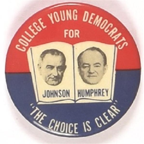 College Young Republicans for Johnson, Humphrey