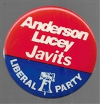 Anderson, Lucey, Javits Liberal Party 1980 Celluloid 