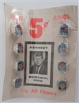Kennedy Card With 8 Flasher Rings 