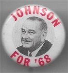 Johnson for 68 