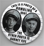 Biden and Barney Fife 