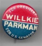 Willkie, Parkman Massachusetts Coattail 