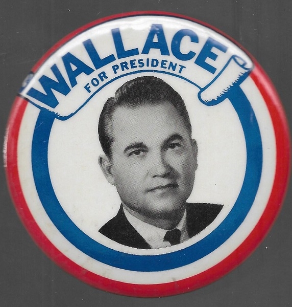 George Wallace 1964 Hopeful Pin 