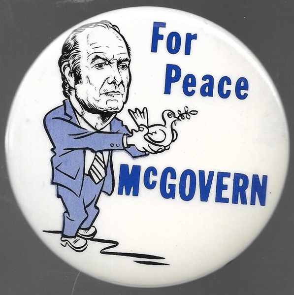 McGovern Peace Dove 3 1/2 Inch Version 