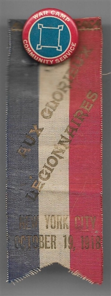 WW I "Aux Glorieux Legionnaires" 
