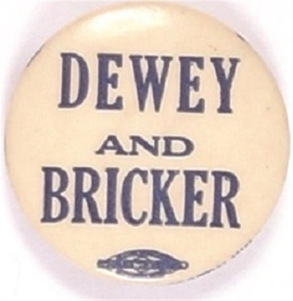 Dewey and Bricker Celluloid