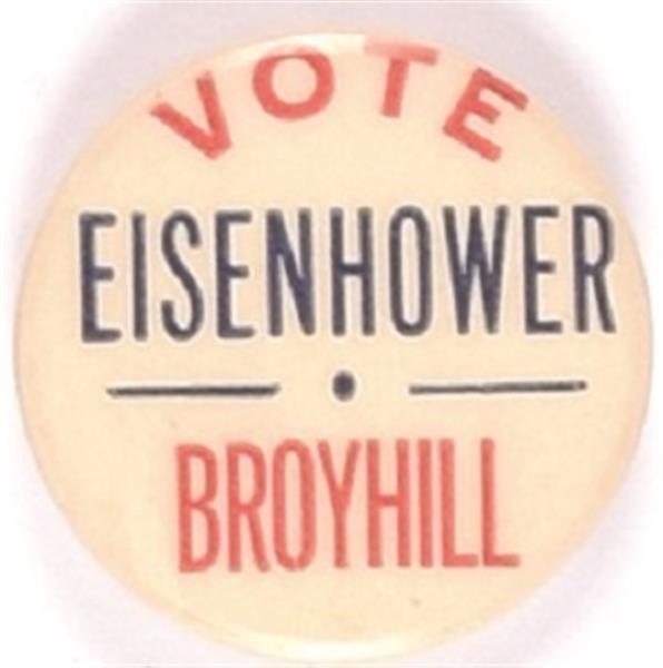 Vote Eisenhower and Broyhill