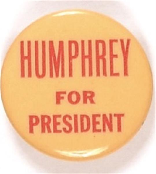 Unusual Humphrey for President