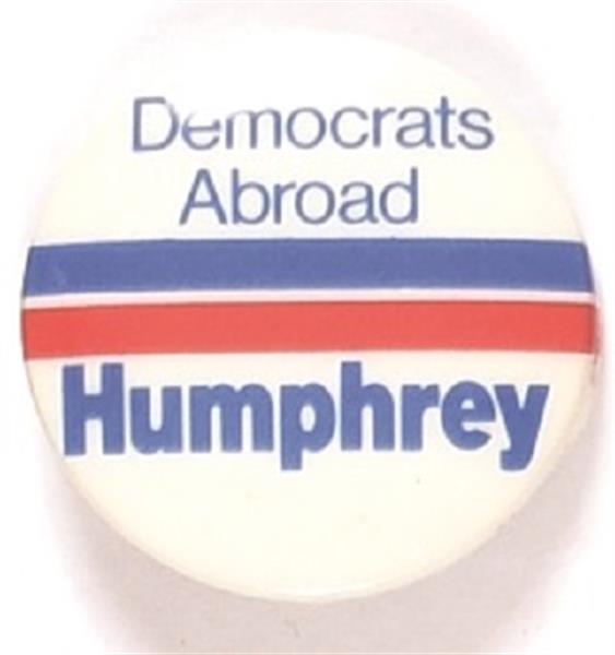 Democrats Abroad for Humphrey