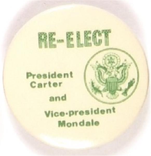 Re-Elect Carter and Mondale