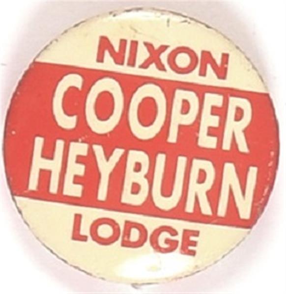 Richard Nixon Scarce Kentucky Coattail