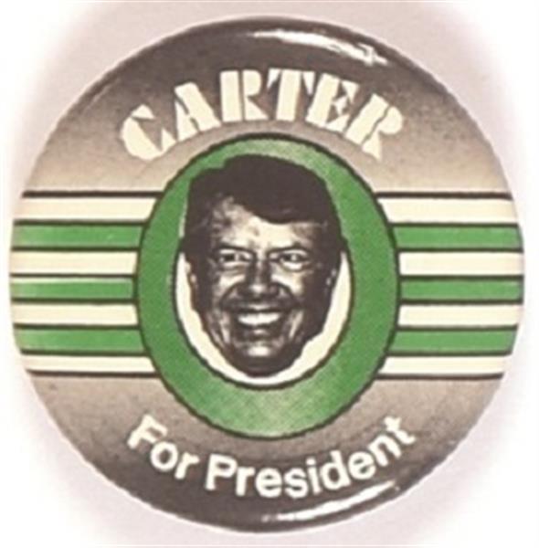 Carter for President 1 Inch Celluloid