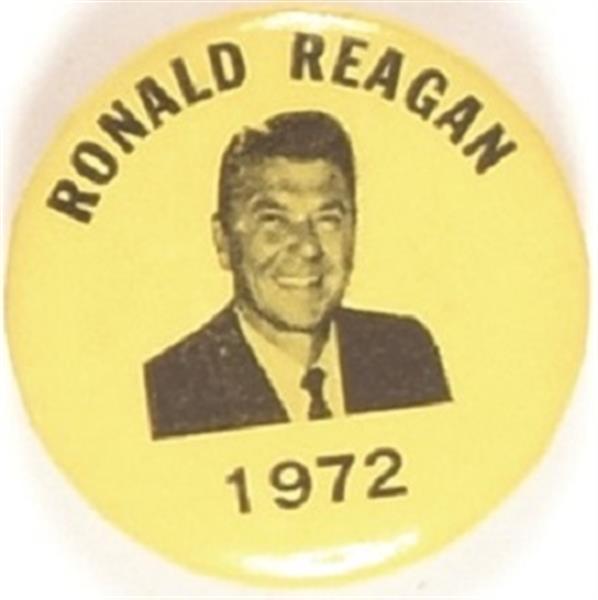 Reagan for President 1972 Celluloid