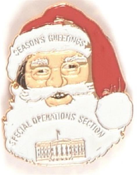 Secret Service Santa Claus Pin