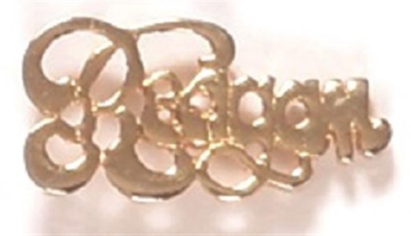Reagan Script Lettering Jewelry Pin