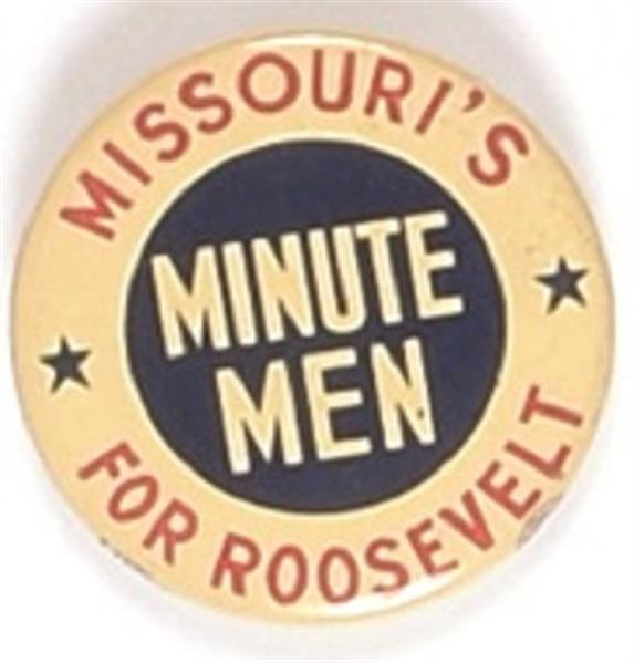 FDR Missouris Minute Men