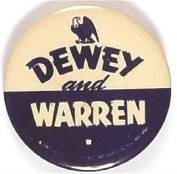 Dewey and Warren Eagle Celluloid
