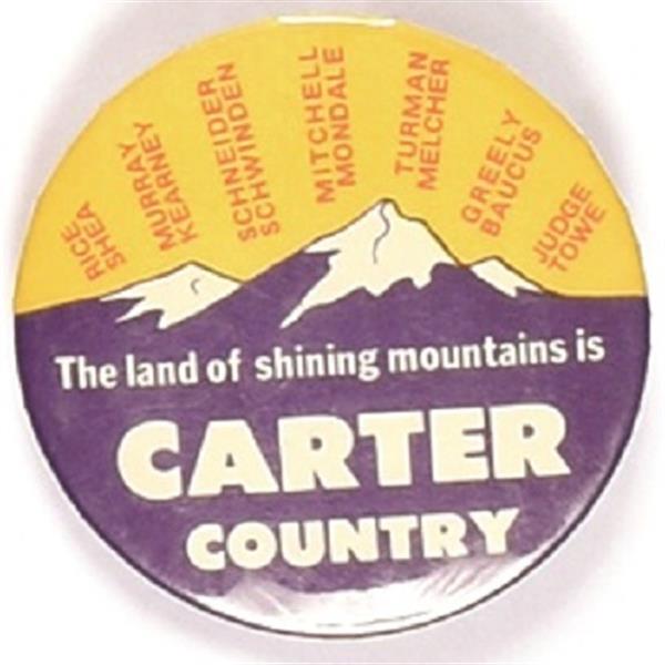 Land of Shining Mountains is Carter Country